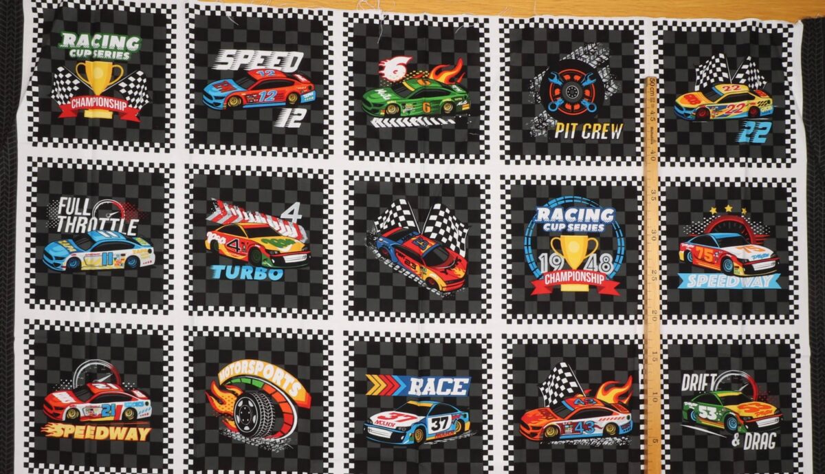 Turbo speed, 15 racerbiler - Patchwork rapport - Billede 3
