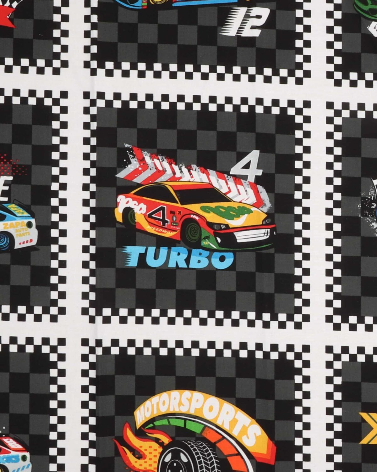 Turbo speed, 15 racerbiler - Patchwork rapport - Billede 2