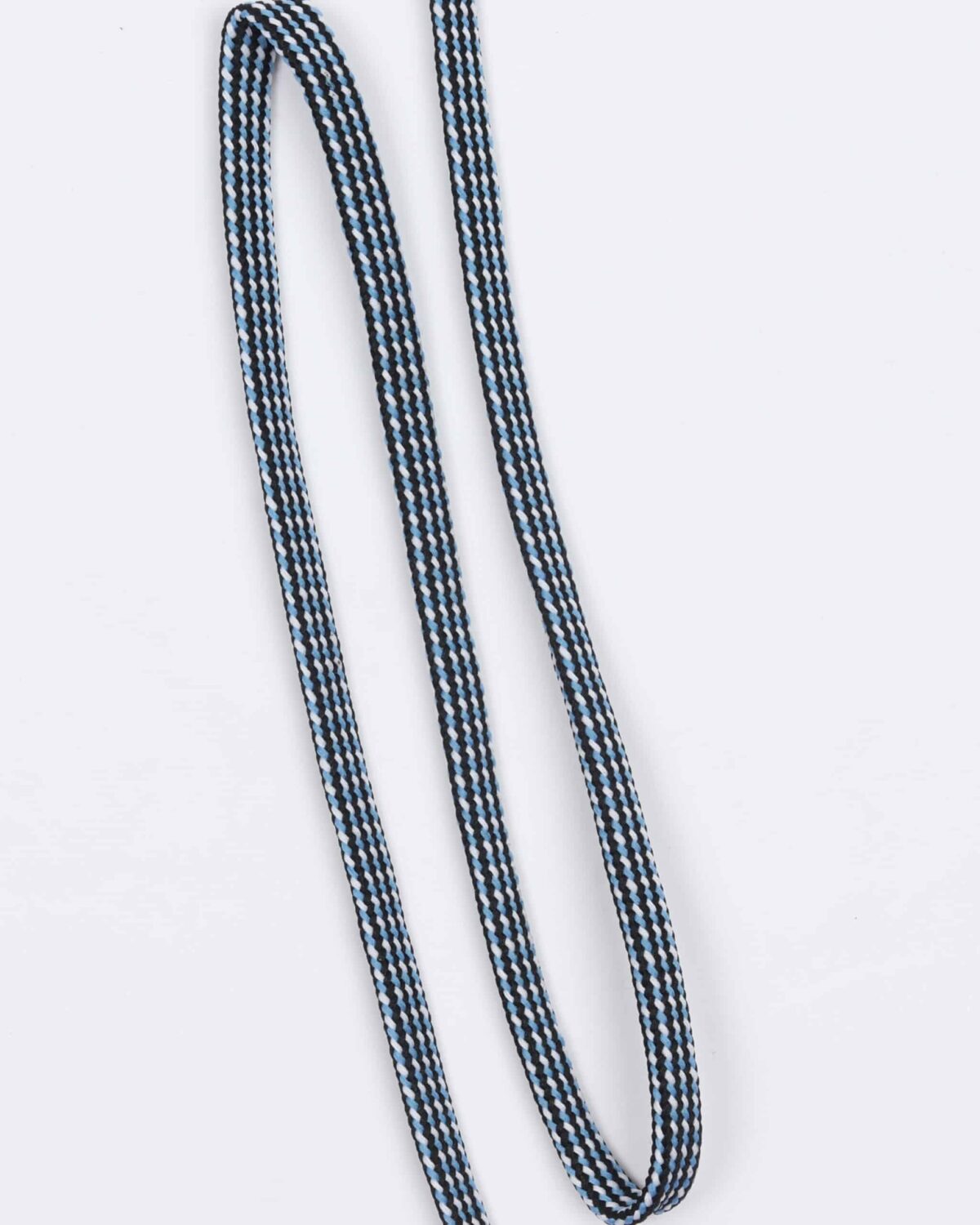 Sort, offwhite, blå 10 mm snøre