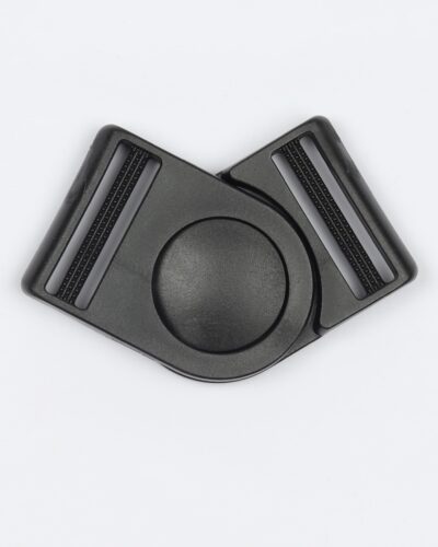 Fleksibelt klikspænde, 37 mm sort