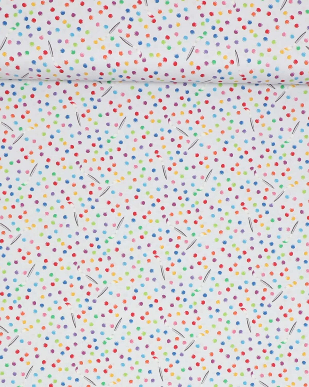 Painting the world, dyrespor og pensler - Patchwork