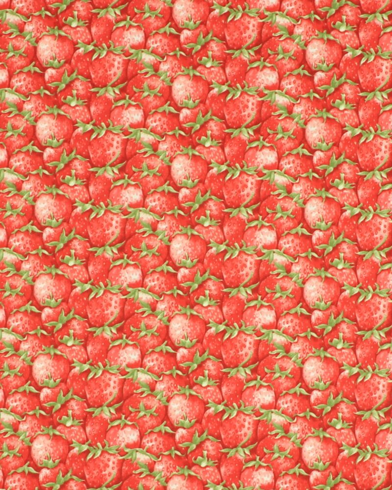 Jordbær - Patchwork - Ukendt