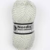 Nordic fra Lammy Yarns (Ragsokke uld grå/hvid)