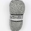 Nordic fra Lammy Yarns (Ragsokke uld sort/hvid) 1 Nordic fra Lammy Yarns (Ragsokke uld sort/hvid)