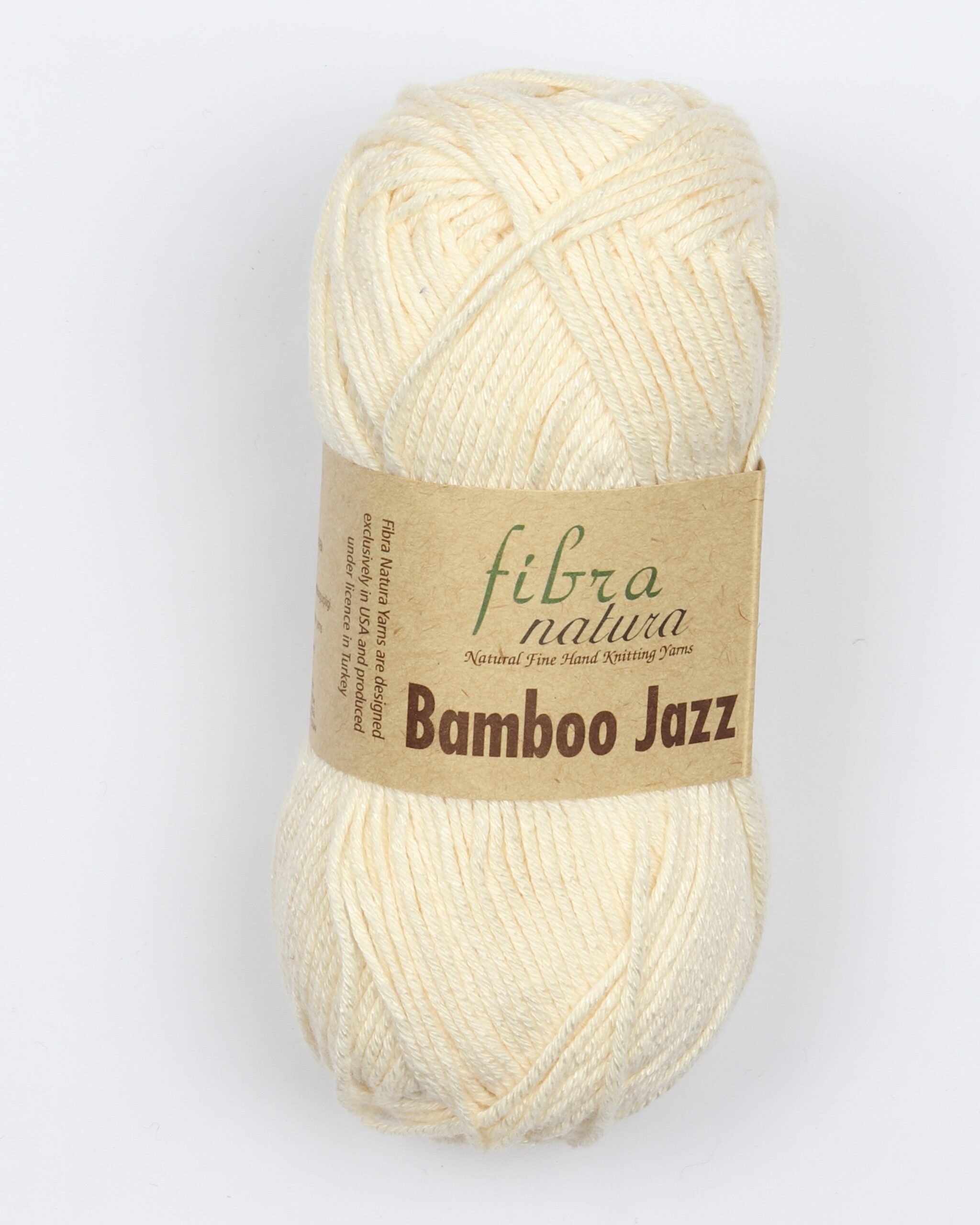 værdig matchmaker Sui Fibra Natura Bamboo Jazz Fra CeWec I Mange Farver - 202 Offwhite - 50%  Bambus, 50% Bomuld til 35 DKK