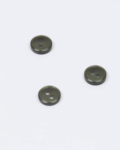 Mørk olivengrøn med 2 huller - 9 mm