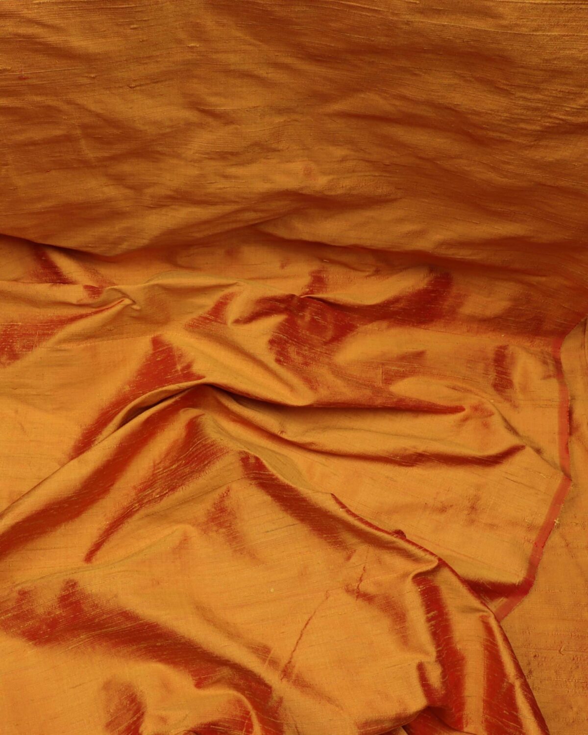 Orange - Thaisilke - Billede 2