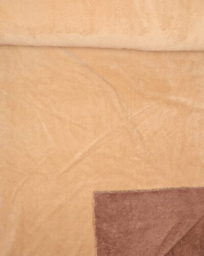 Kamel/brun - Fleece (bambus/polyester/bomuld)