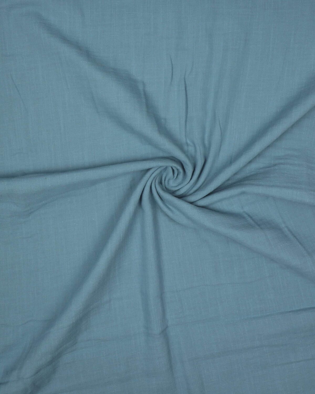 Jeansblå - Double Gauze/musselin stof