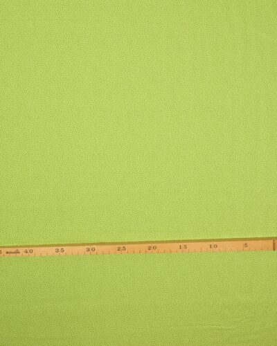 Kiwigrøn med limegrøn prik - Bomuld 7 Kiwigrøn med limegrøn prik - Bomuld