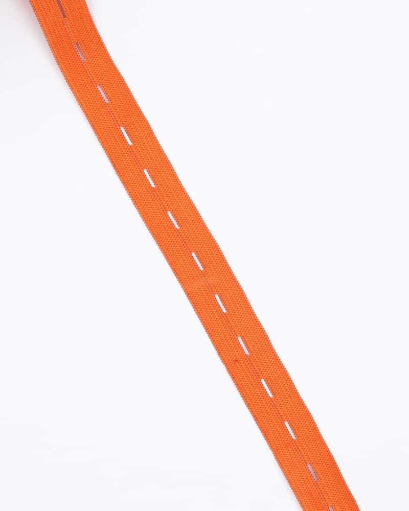 Knaphulselastik, orange - 20 mm -