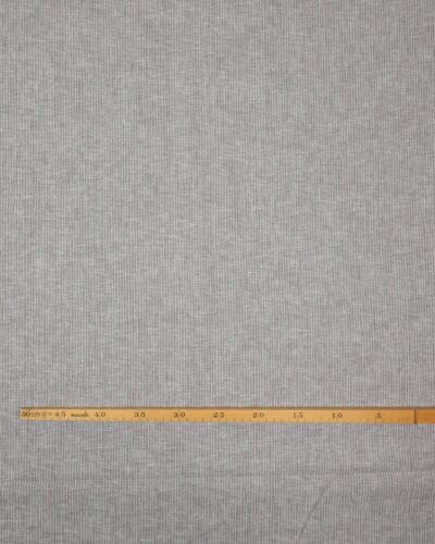 Lys armygrøn med smal hvid stribe - Hør/bomuld