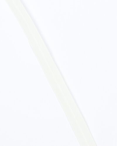 Knaphulselastik, hvid - 20 mm