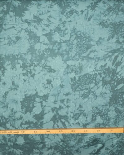 Batik i blågrønne farver - Patchwork