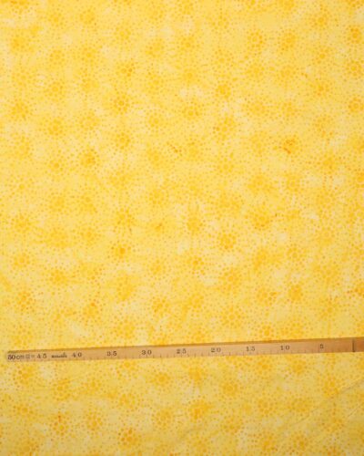 Gul med mørkegult/orange prikmønster - Bali 7 Gul med mørkegult/orange prikmønster - Bali