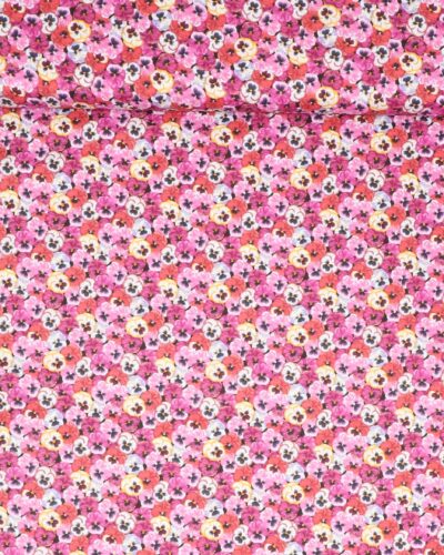 Flerfarvet stedmoderblomster - Patchwork