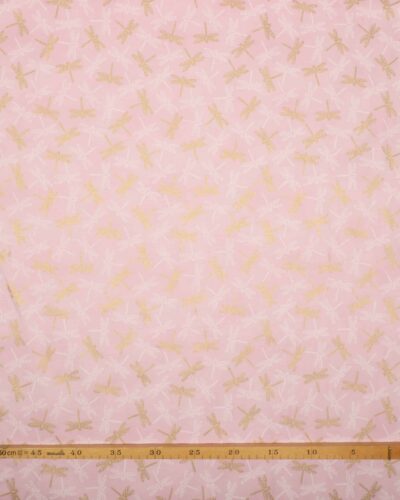 Aurelia, rosa m. guldsmede - Patchwork 7 Aurelia, rosa m. guldsmede - Patchwork