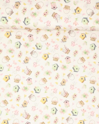 Fuglehuse, kaniner mm. - Patchwork