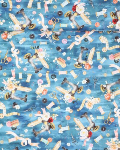 Pins and needles, syartikler og symaskine - Patchwork