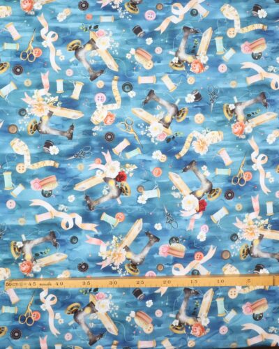 Pins and needles, syartikler og symaskine - Patchwork