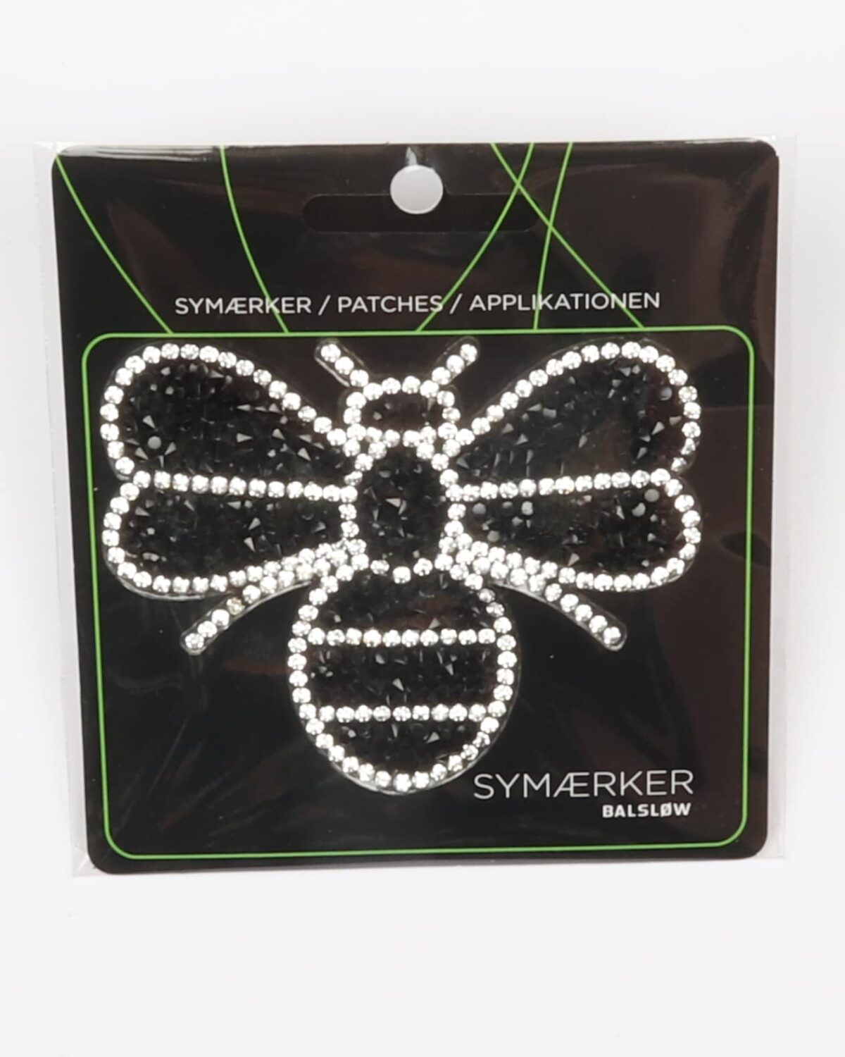 Sort bi (similisten) - Strygemærke