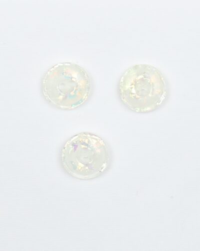 Hvid, shiny - 11 mm