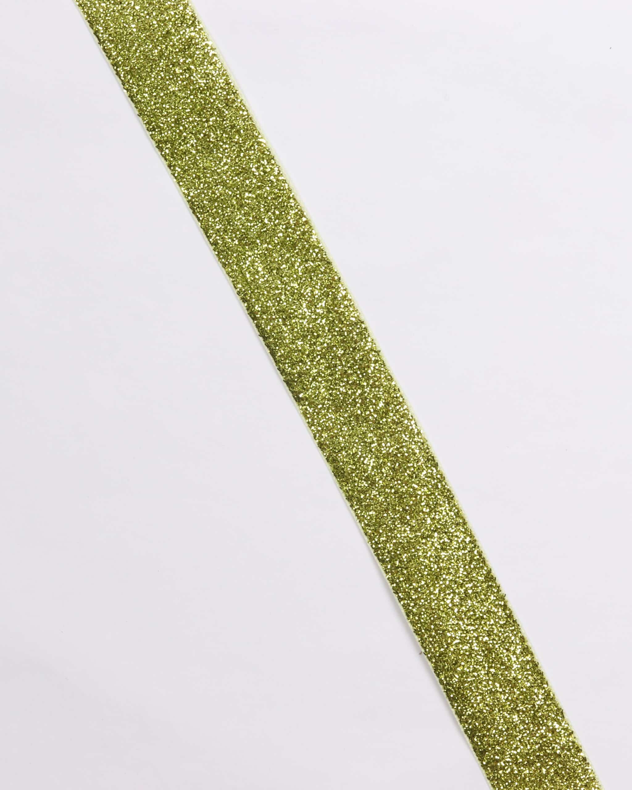 Bånd med glimmer, flere farver - 25 mm
