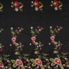 Sort med broderi - Polyester