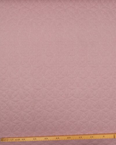 Mørk rosa - Quiltet møbelstof