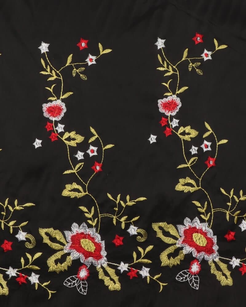 Sort med broderi - Polyester - Image 2