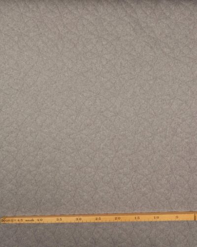 Grå - Quiltet møbelstof