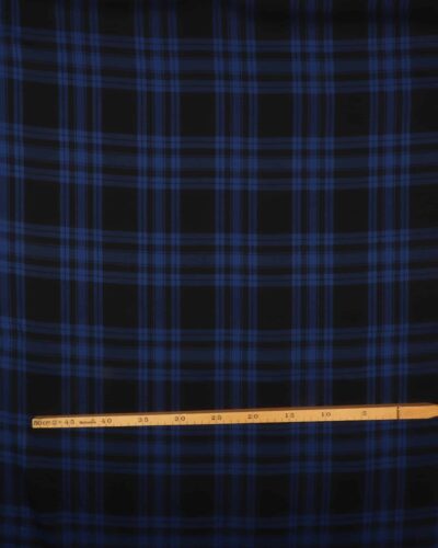 Tern, sort/blå - Viskose 9 Tern, sort/blå - Viskose