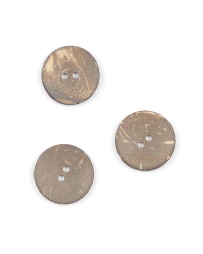 Brun - 23 mm kokosknap