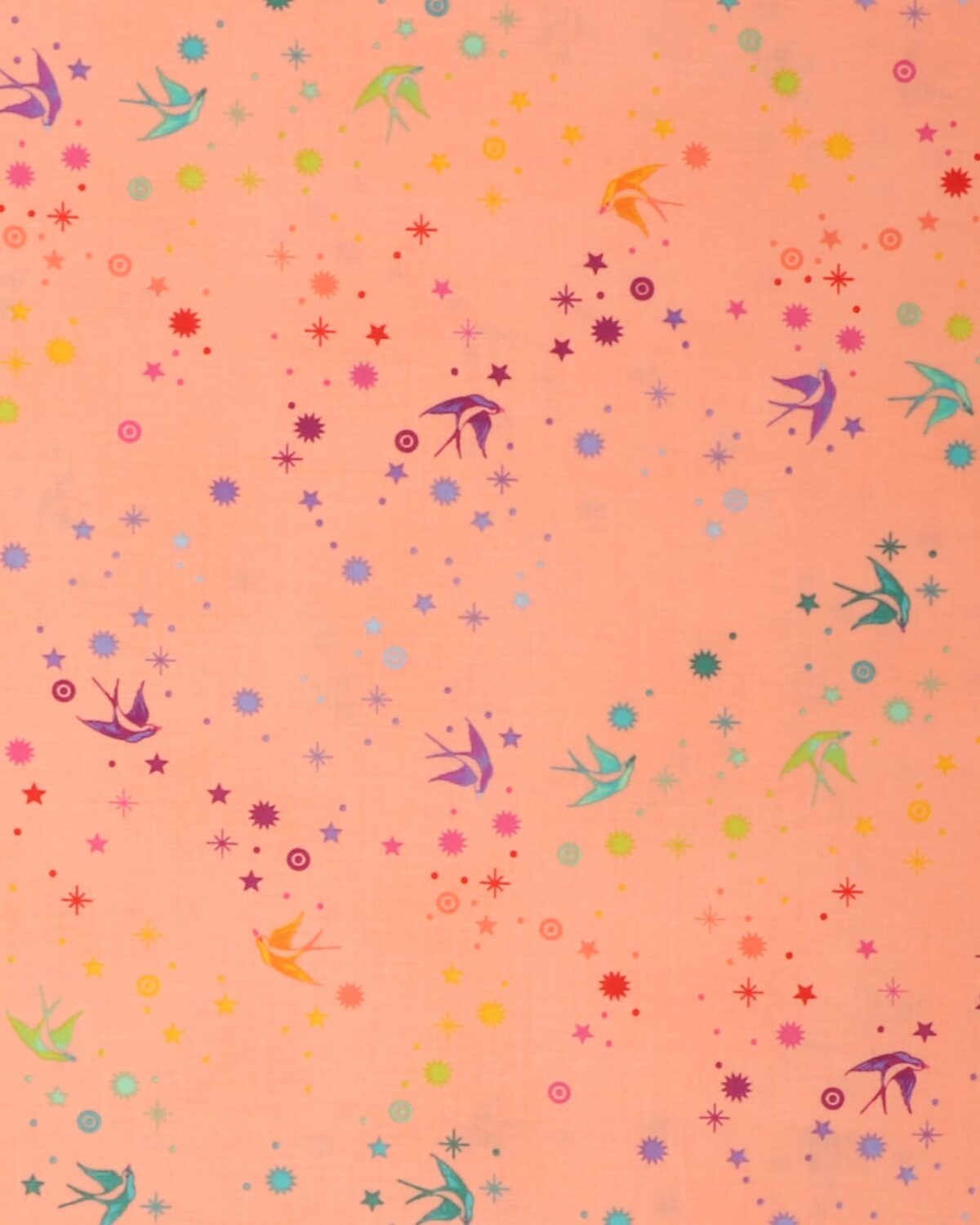 Fairy Dust, lys laksefarvet - Tula Pink - Billede 2