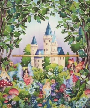 Fairytale Forest, stort motiv - Patchwork rapport