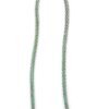 Grøn m. farvede tråde, 10 mm snøre -