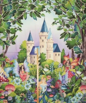 Fairytale Forest, stort motiv - Patchwork rapport