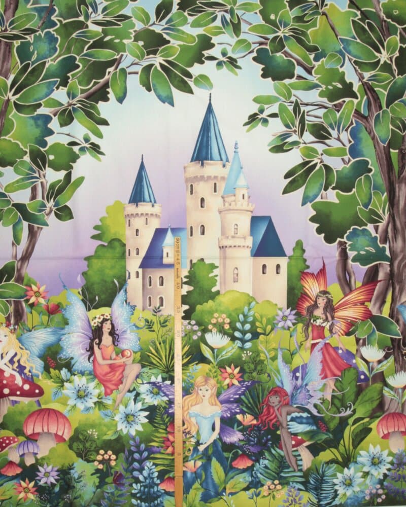 Fairytale Forest, stort motiv - Patchwork rapport