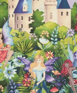 Fairytale Forest, stort motiv - Patchwork rapport