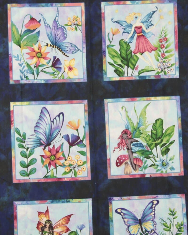 Fairytale Forest, 9 motiver - Patchwork rapport