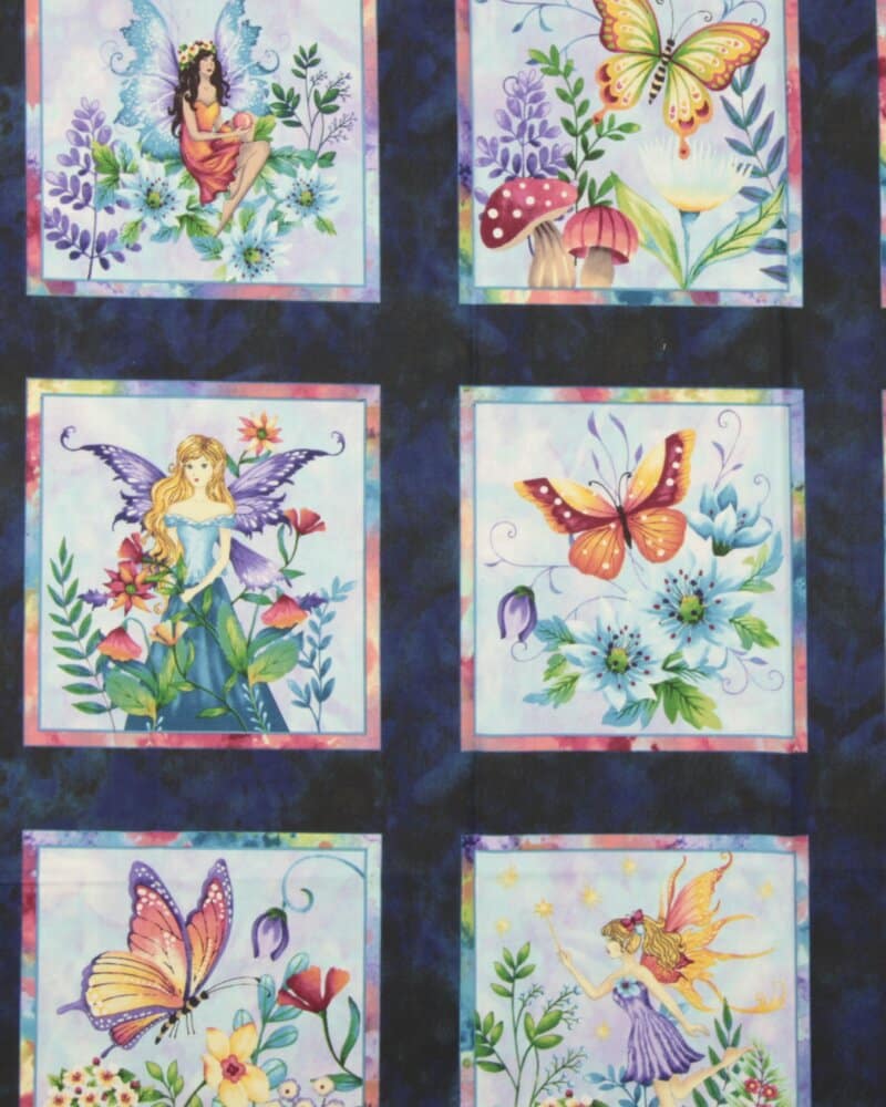 Fairytale Forest, 9 motiver - Patchwork rapport