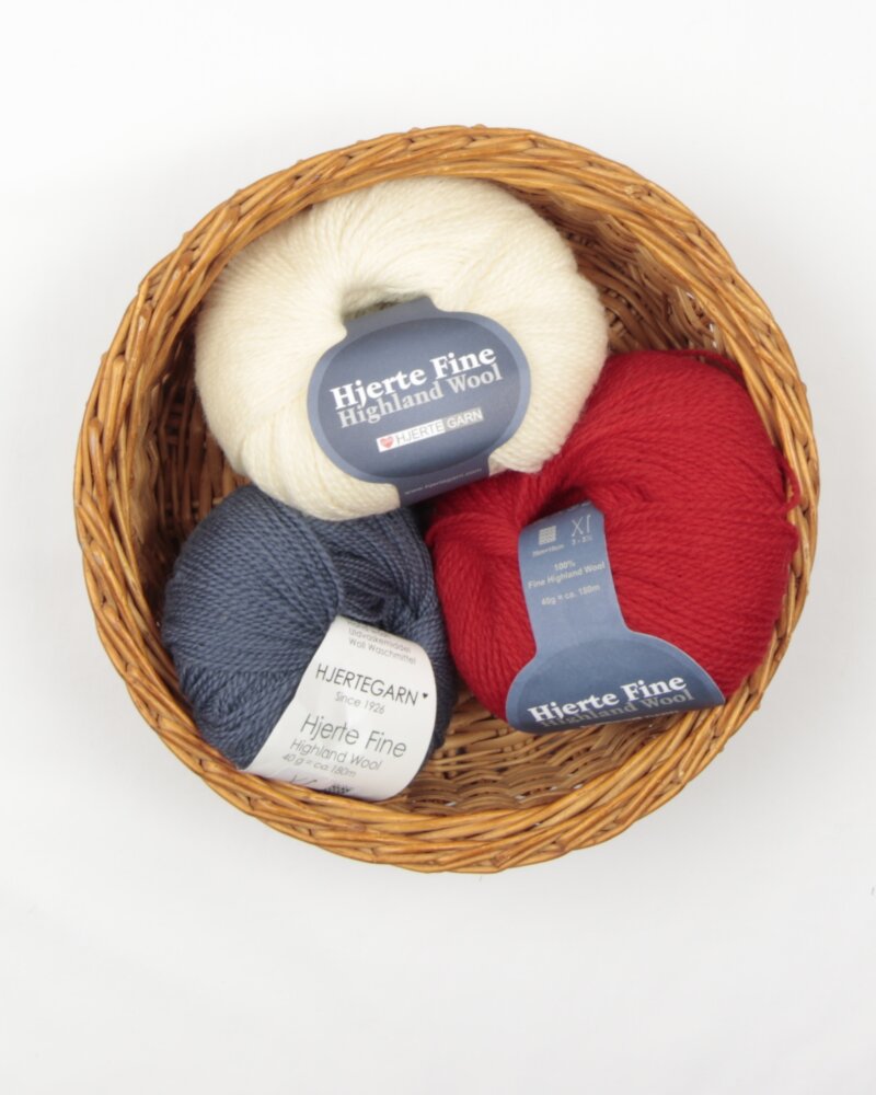 Hjerte Fine, Highland Fine Wool fra Hjertegarn i mange farver - Hjertegarn