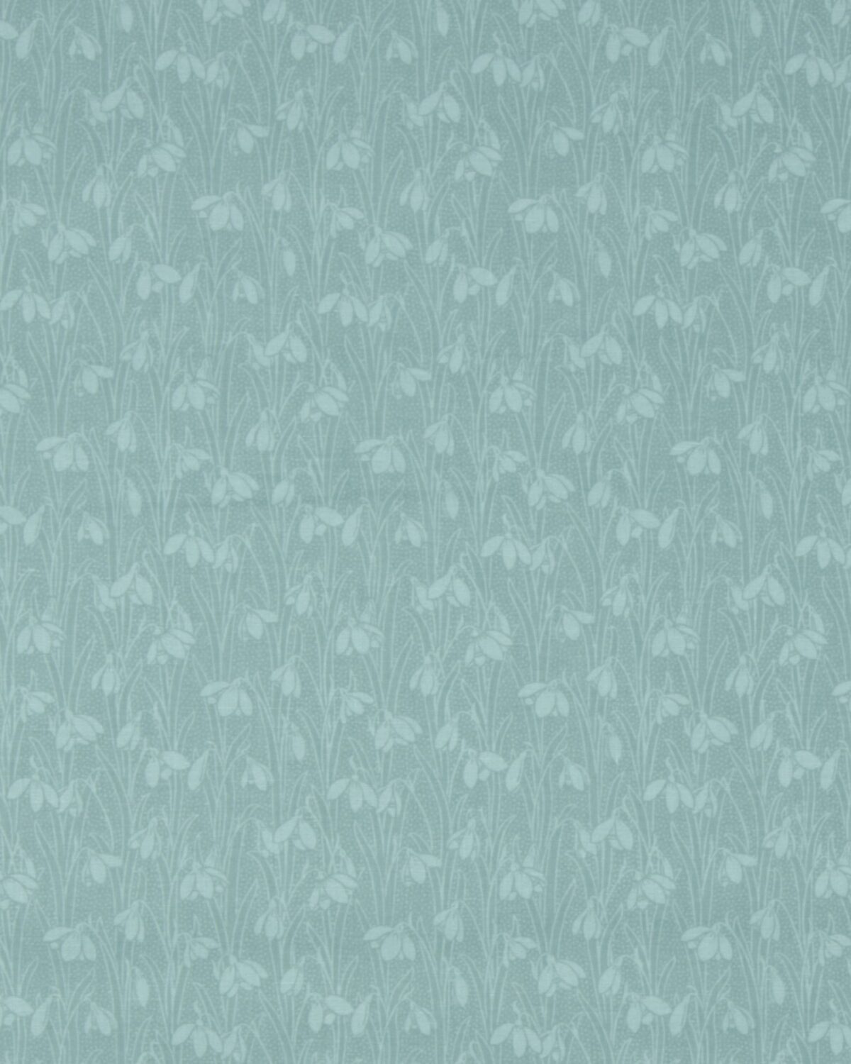 Snowdrop Spot, Vintergæk, støvet turkis - Liberty - Billede 2