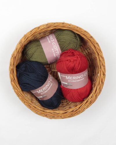Merino cotton fra Hjertegarn i mange farver