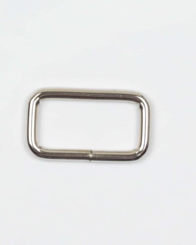 Firkantet ring, sølv - 32 mm