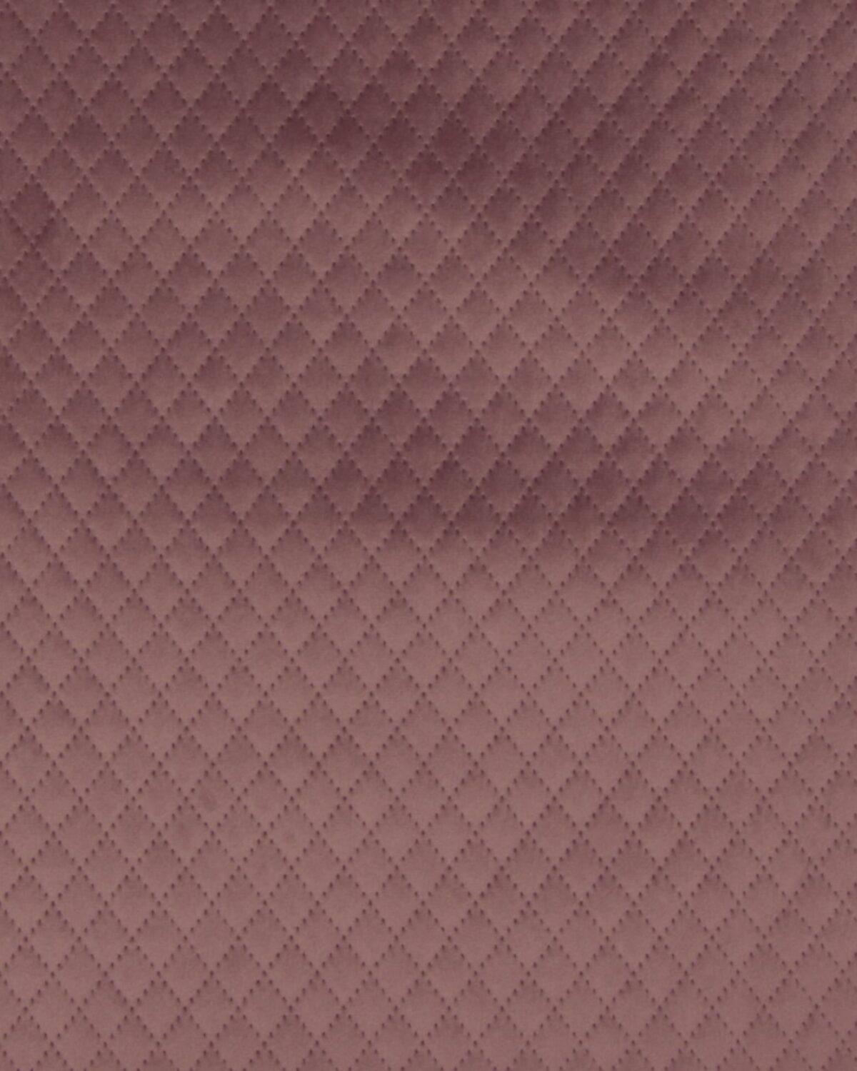 Mørk gammelrosa - Quiltet møbelvelour - Image 2