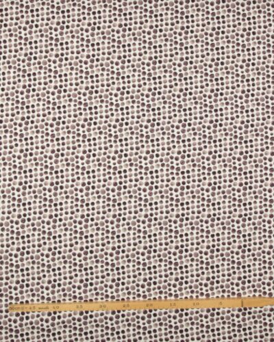 Prikker på offwhite - Jersey