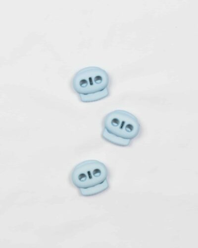 Lyseblå, 4,5 mm - snorestopper, dobbelt
