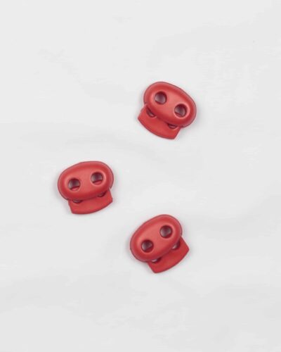 Rød, 5 mm - snorestopper, dobbelt