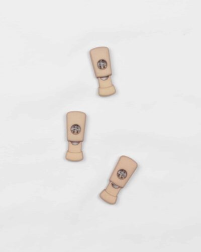 Beige, 5 mm - snorestopper, enkelt